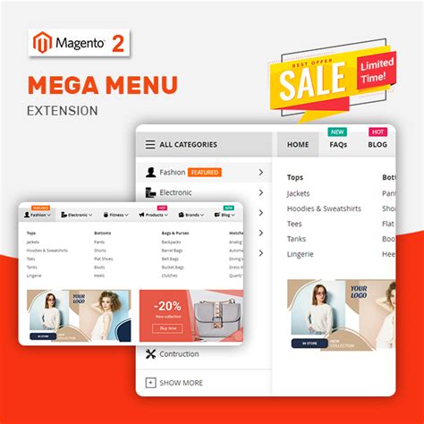 magento 2 navigation menu extension|Magento 2 navigation menu extensions list. Spot the .